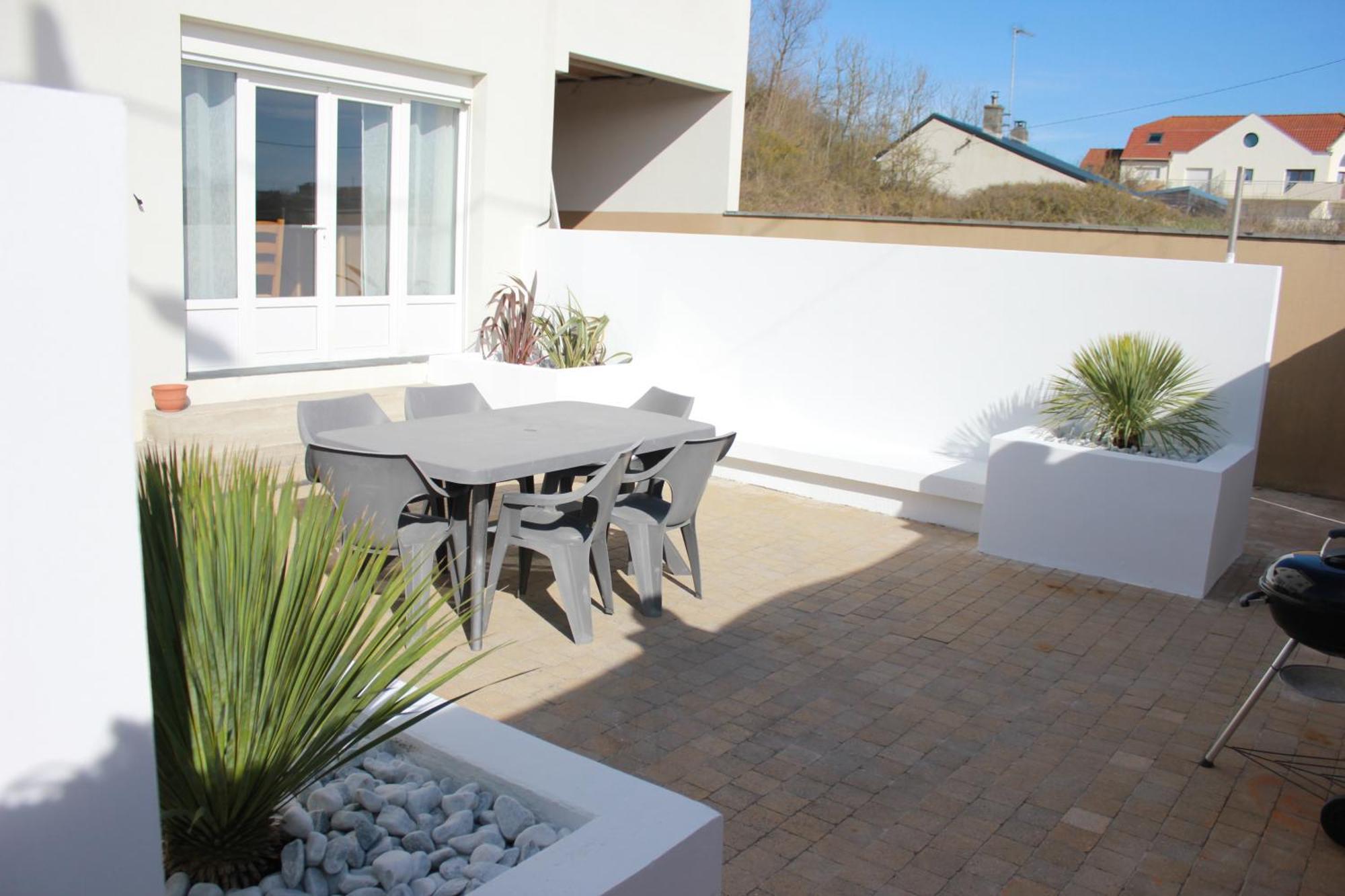 Ferienwohnung Les Goelands Stella-Plage Exterior foto